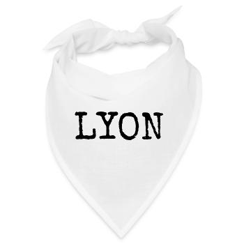 Lyon - Bandana - Weiß - Vorne
