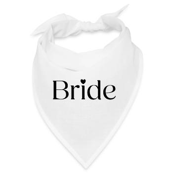 Bride  - Bandana - Weiß - Vorne