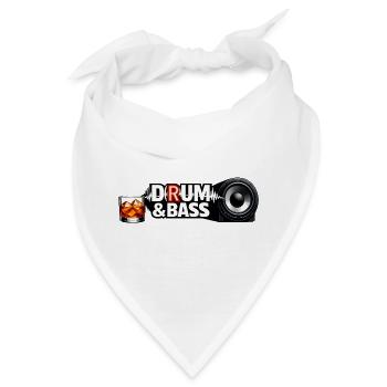Drum & Bass Rum Speaker Design Havana Club DnB - Bandana - Weiß - Vorne