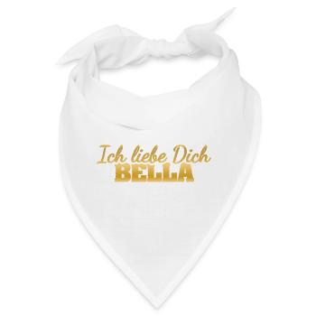 Bella als Liebe - Bandana - Weiß - Vorne