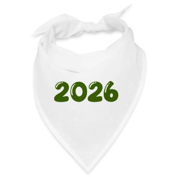 2026 - Bandana - Weiß - Vorne