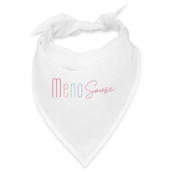 Meno Sause - Bandana - Weiß - Vorne
