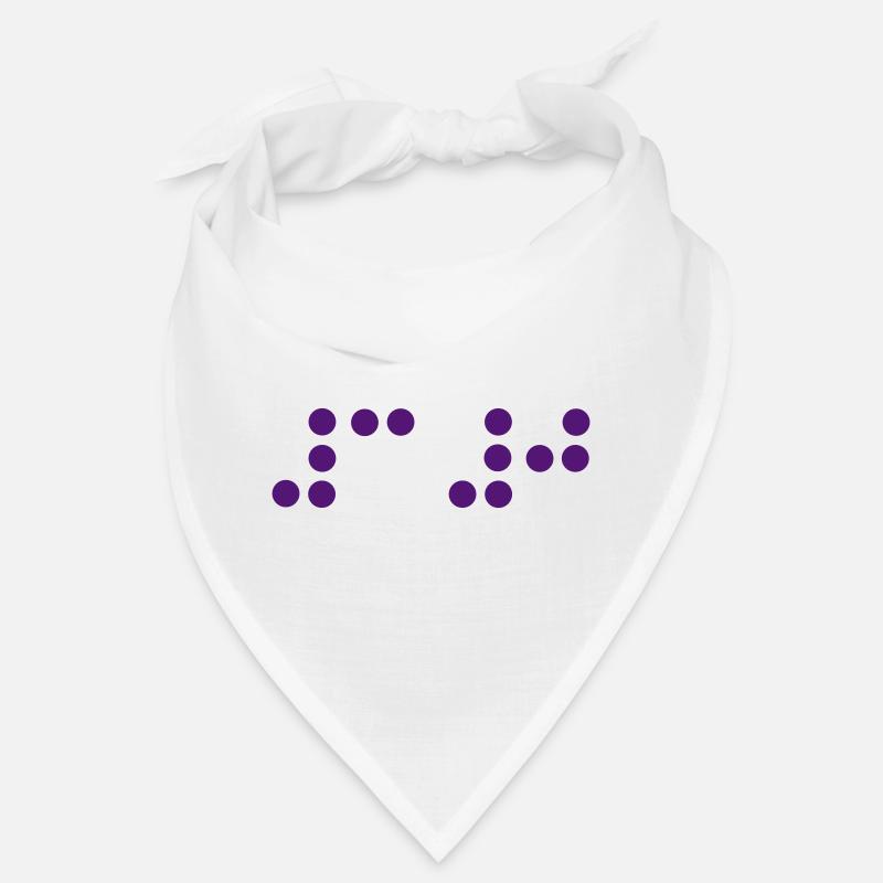 30 - Braille Bandana