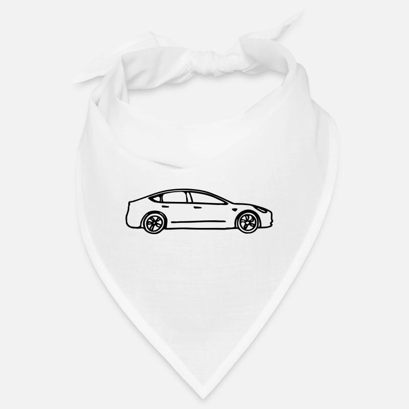 Model 3 gezeichnet Bandana