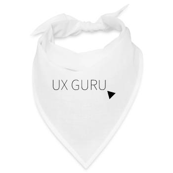 UX Guru - Bandana - Weiß - Vorne