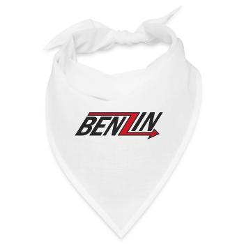 BENZIN - Bandana - Weiß - Vorne