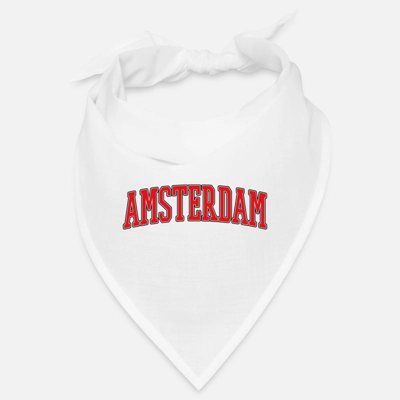 Amsterdam Block Font Collection Bandana