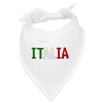 Italia - Bandana - Weiß - Vorne