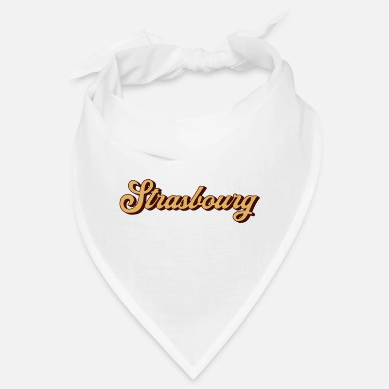 Strasbourg Script Souvenir Bandana