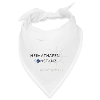 Heimathafen Konstanz - Bandana - Weiß - Vorne