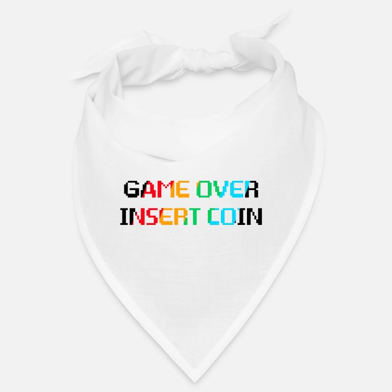 Game Over Insert Coin Bandana