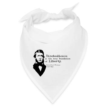 Disobedience - Bandana - Weiß - Vorne