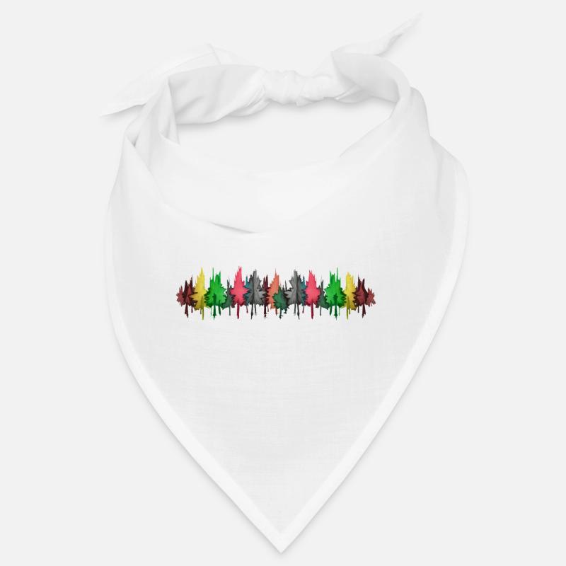 Bunter Wald bunt Bäume Baum Bandana