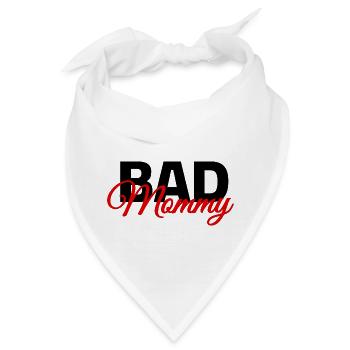 bad mommy - Bandana - Weiß - Vorne