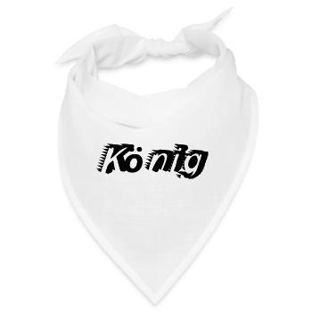  König - Bandana - Weiß - Vorne