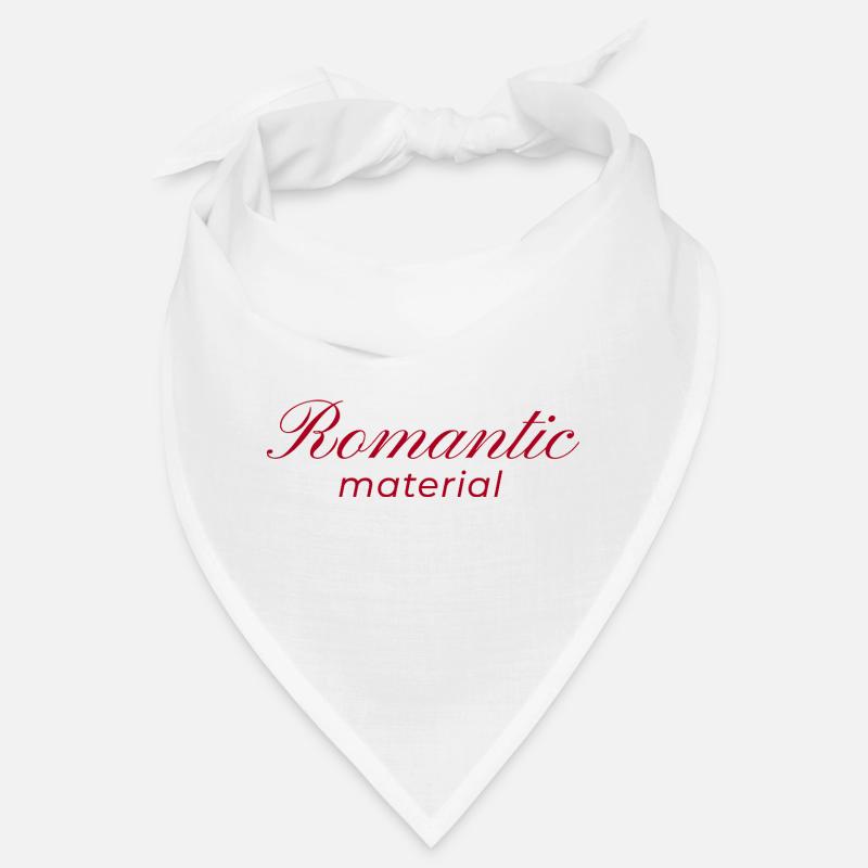 Typography Design Romantic Material Bandana