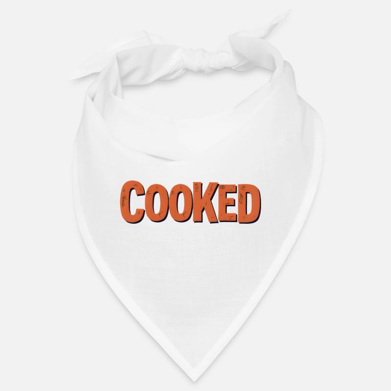 "Cooked – Viral Slang Tee" Bandana