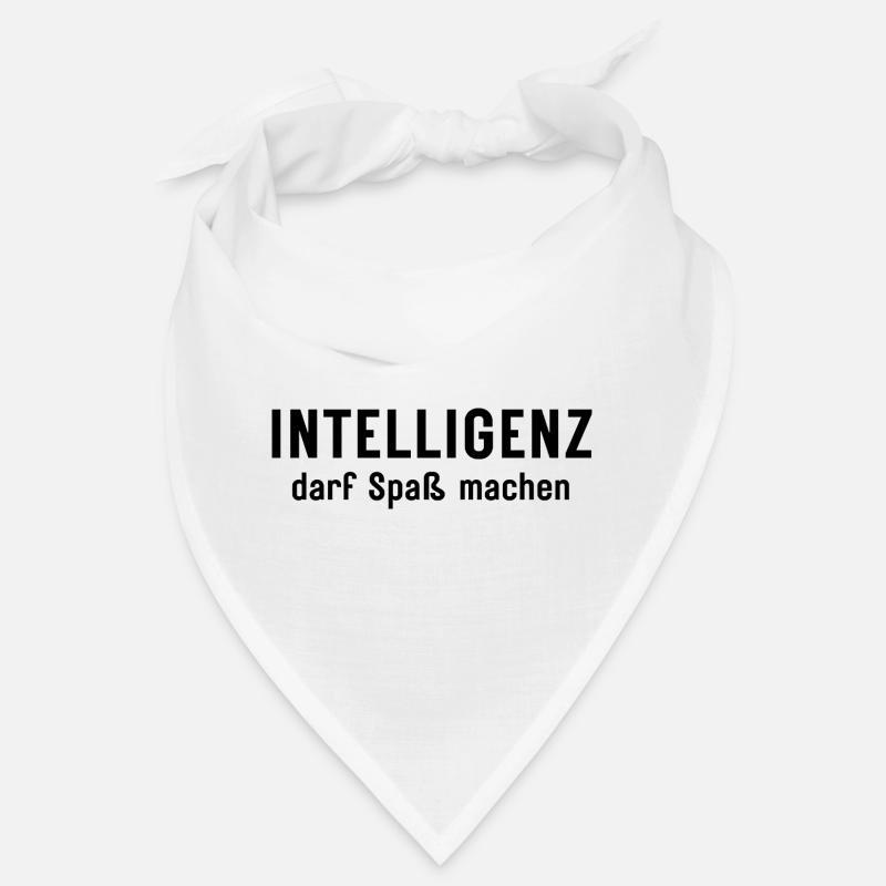 L’intelligence peut être amusante Conception d’affirmations Bandana