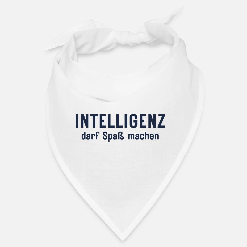 L’intelligence peut être amusante Conception d’affirmations Bandana