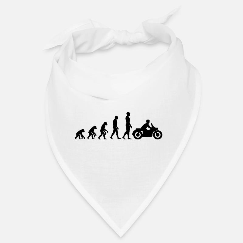 ÉVOLUTION : DE SINGE À MOTARD ! Bandana