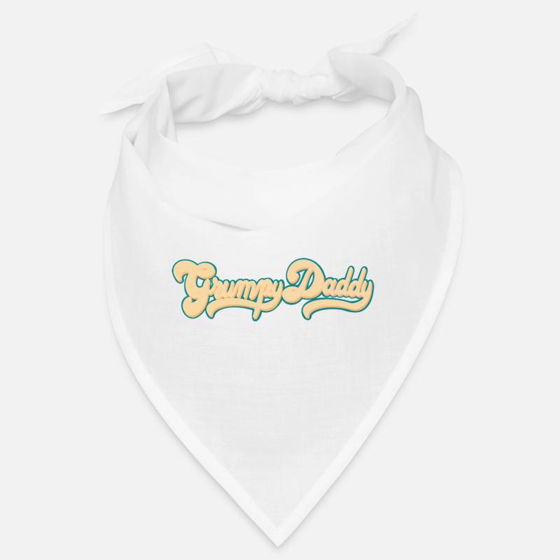 Grumpy Daddy Retro Script - Farbe "Groovy Baby" Bandana