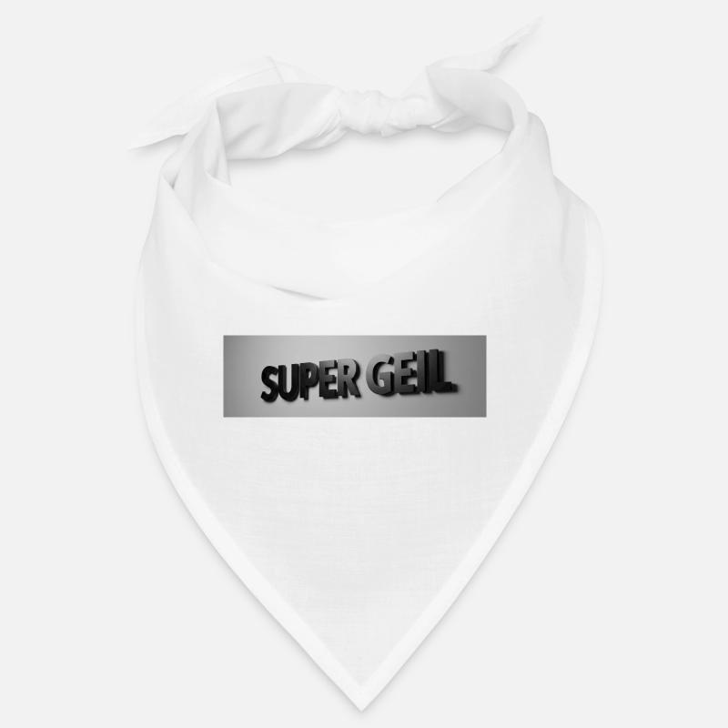 Super Geil 3D Font Bandana