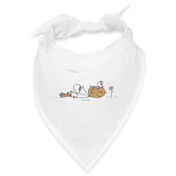 Chill out - Bandana - Weiß - Vorne