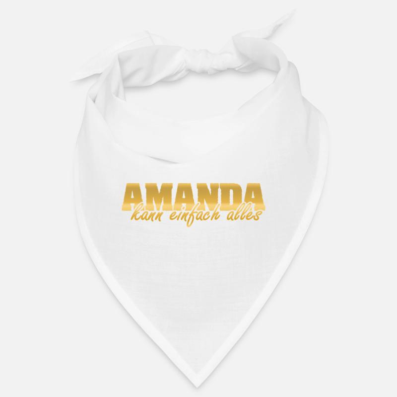 Spruch Amanda Bandana