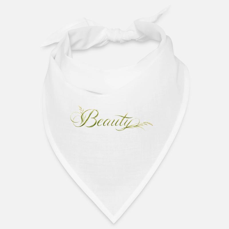 Beauté Lettres, Design de la nature Bandana