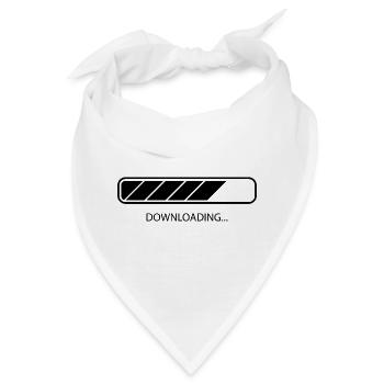 Herunterladen - Bandana - Weiß - Vorne