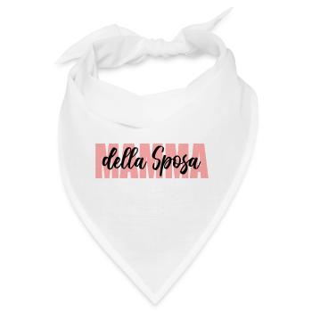 Mutter der italienischen Braut - Bandana - Weiß - Vorne
