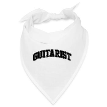 Guitarist  - Bandana - Weiß - Vorne