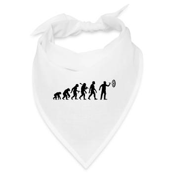 Darts Evolution Dart Zielen Auf Zielscheibe - Bandana - Weiß - Vorne