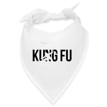 kung fu - Bandana - Weiß - Vorne