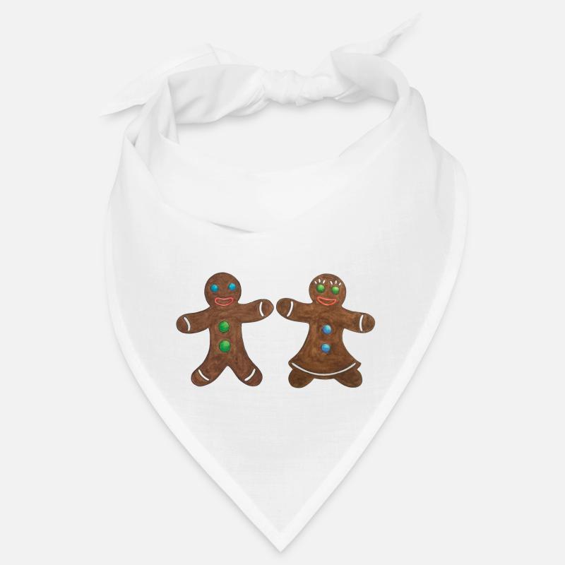 Gingerbread pair hetero Bandana