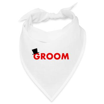 Groom - Bandana - Weiß - Vorne
