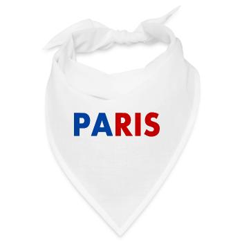 Paris - Bandana - Weiß - Vorne