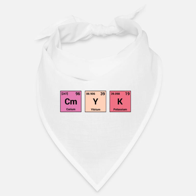 CMYK in periodic elements Bandana