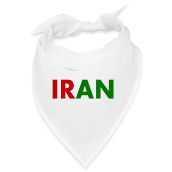 Iran - Bandana - Weiß - Vorne