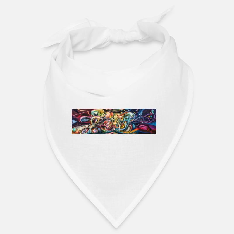 Tourbillon Cosmique Abstrait Nébuleuse Bandana