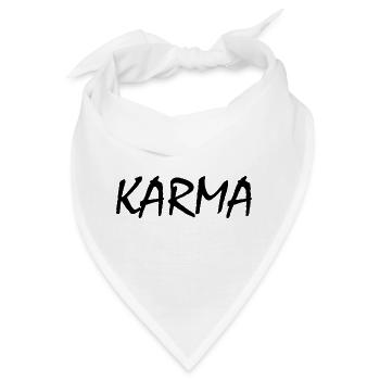 Karma - Bandana - Weiß - Vorne