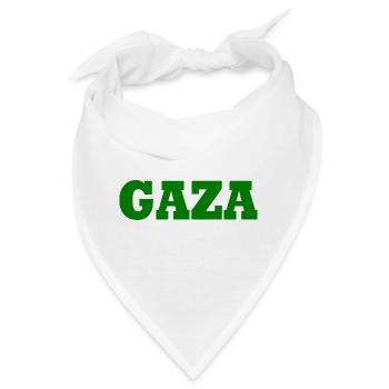 Gaza - Bandana - Weiß - Vorne