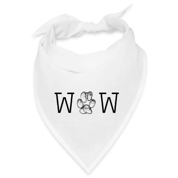 WOW - Bandana - Weiß - Vorne