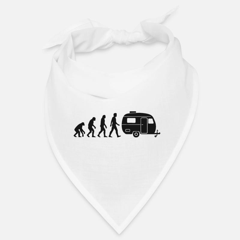 Evolution Wohnwagen Camper - Bandana - Weiß
