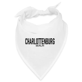 Charlottenburg - Berlin - Bezirk - Deutschland - Bandana - Weiß - Vorne