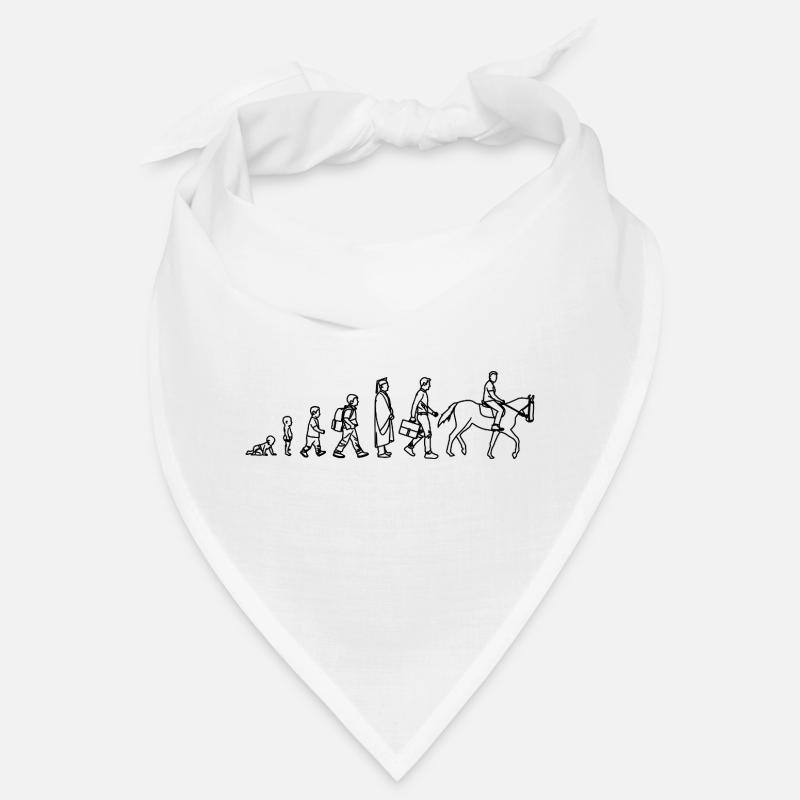 Evolution vom Kind zum Reiter Bandana
