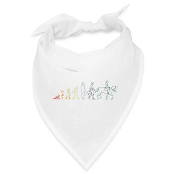 Reitsportler Evolution - Bandana - Weiß - Vorne