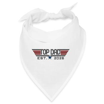 Top-Vater, Est. 2026 - Bandana - Weiß - Vorne