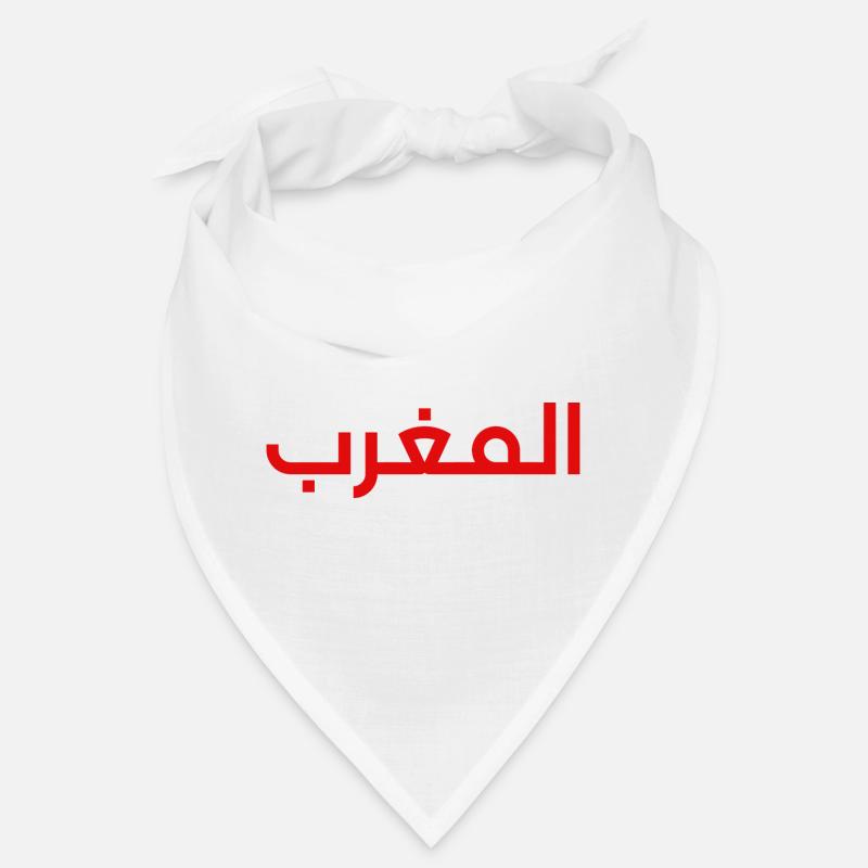 Simple and elegant Arabic letters from Morocco Bandana