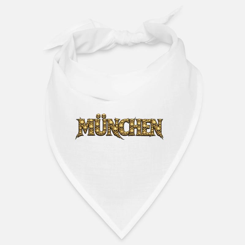 München Gothic Schädel-Logo Bandana